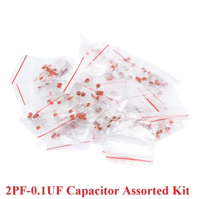 Electronics & Tech Gadgets - 300 stuks/lot Keramische condensatorset 2PF-0.1UF 30