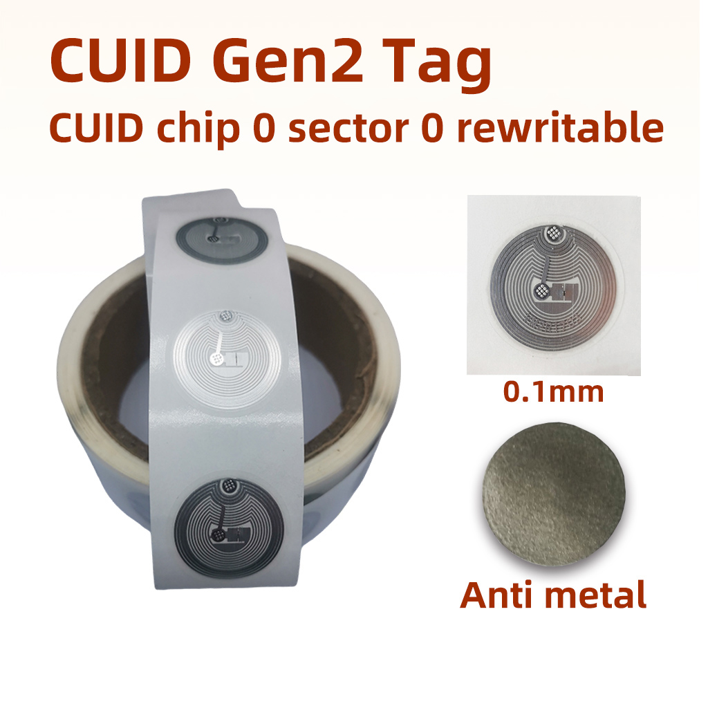 Nfc Tag Programmable - Twitter Sticker Nat Inlay 13,56 mhz