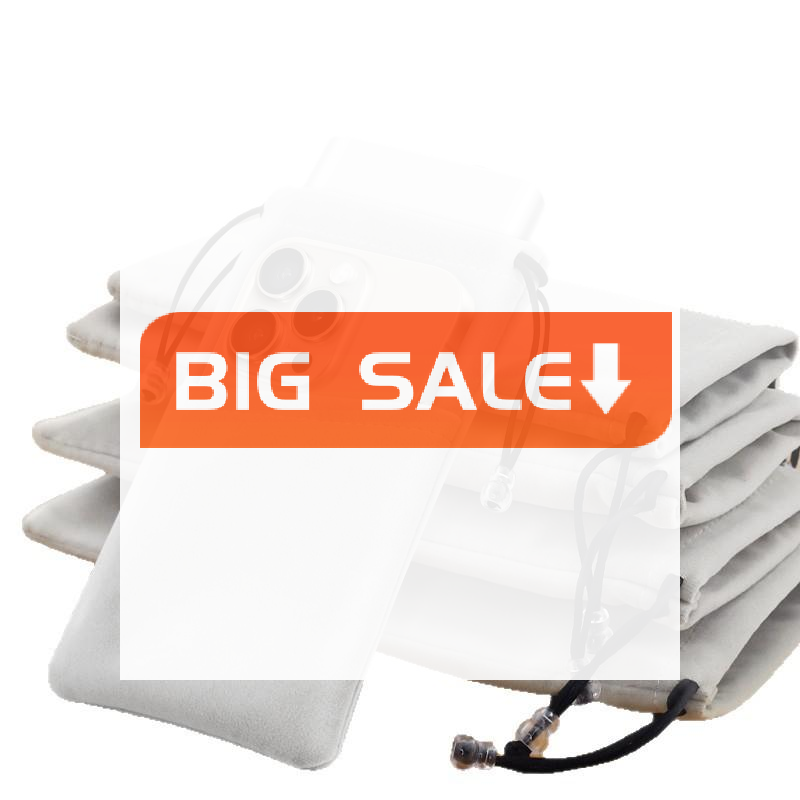 Electronics And Gadgets With I - 1 stuks multifunctionele flanellen tas met