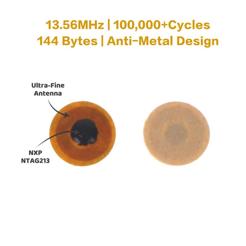 Nfc Tag Programmable - NXP NTAG213 NFC-tags programmeerbaar 6MM RFID