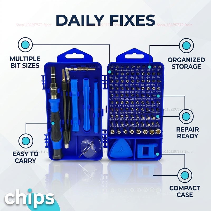 115-delige multifunctionele sc - Electronics Gadgets For Home recensie en prijs