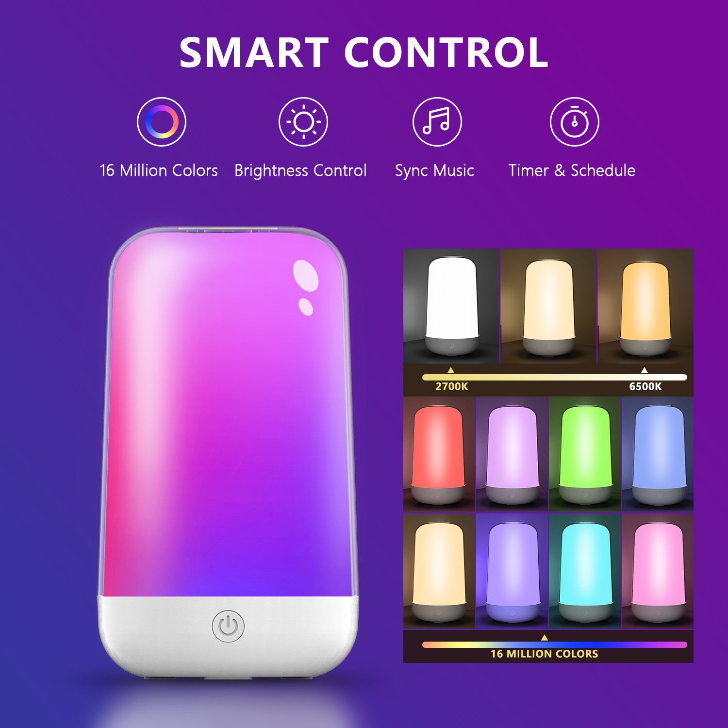 Smart Touch Tafellamp Werkt me - Rgb Desk Lamp Smart recensie en prijs