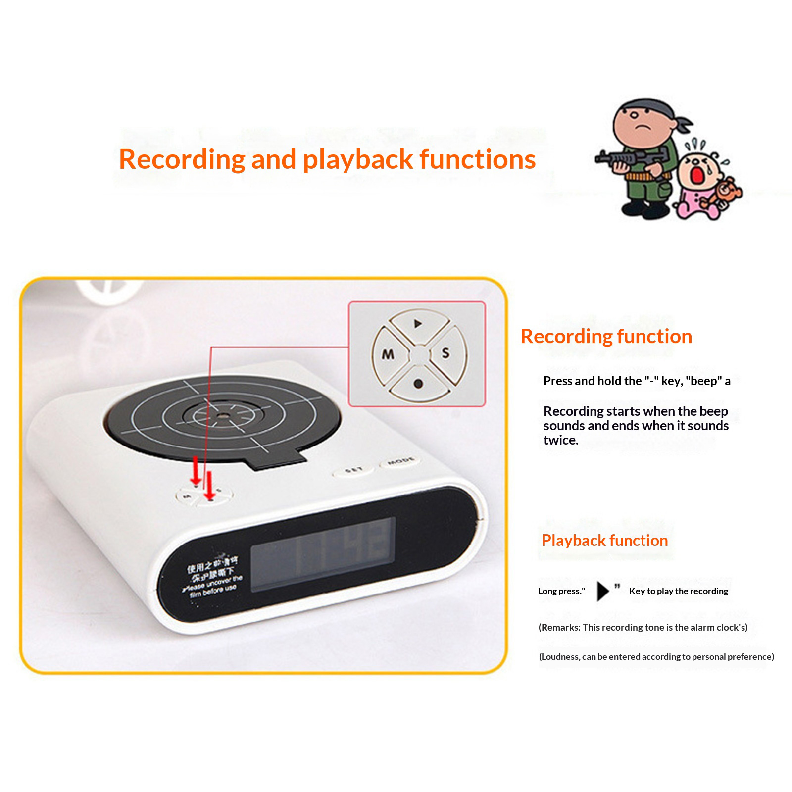 Elektronische bureauklok Creat - Electronics Gadgets For Gift recensie en prijs