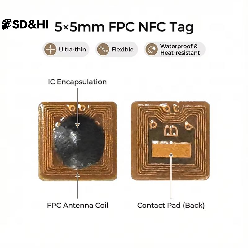 1/5/10PCS Programmeerbare 5*5m - Nfc Tag Programmable recensie en prijs