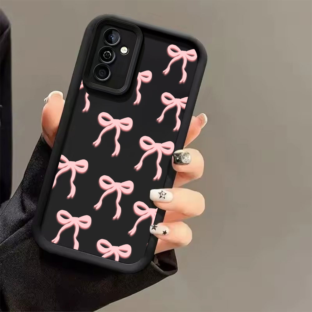 Roze strikprint zachte TPU tel - Samsung Galaxy S24 recensie en prijs