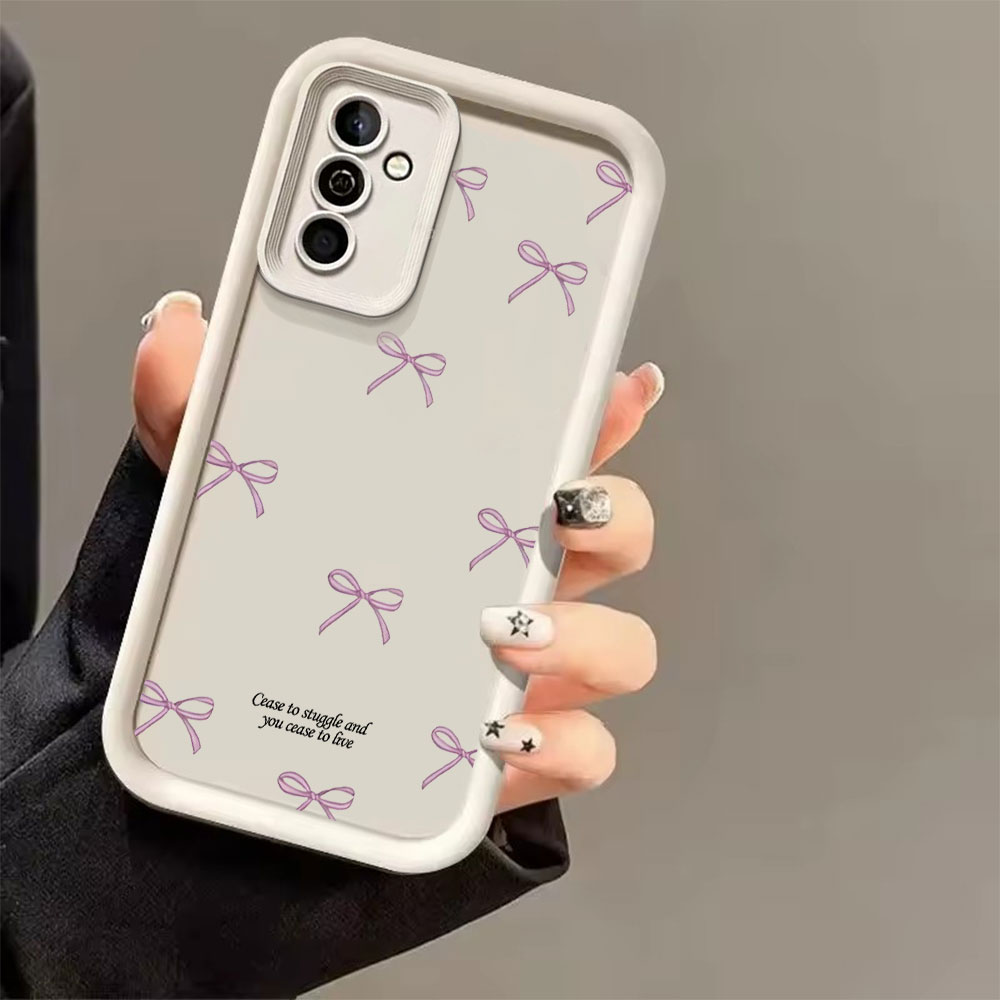 Roze strikprint zachte TPU tel - Samsung Galaxy S24 recensie en prijs