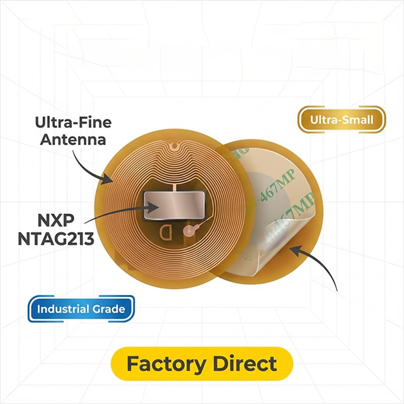 BAAE NFC-tag 6 mm diameter NXP - Nfc Tag Programmable recensie en prijs