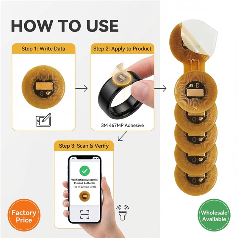 BAAE NFC-tag 6 mm diameter NXP - Nfc Tag Programmable recensie en prijs